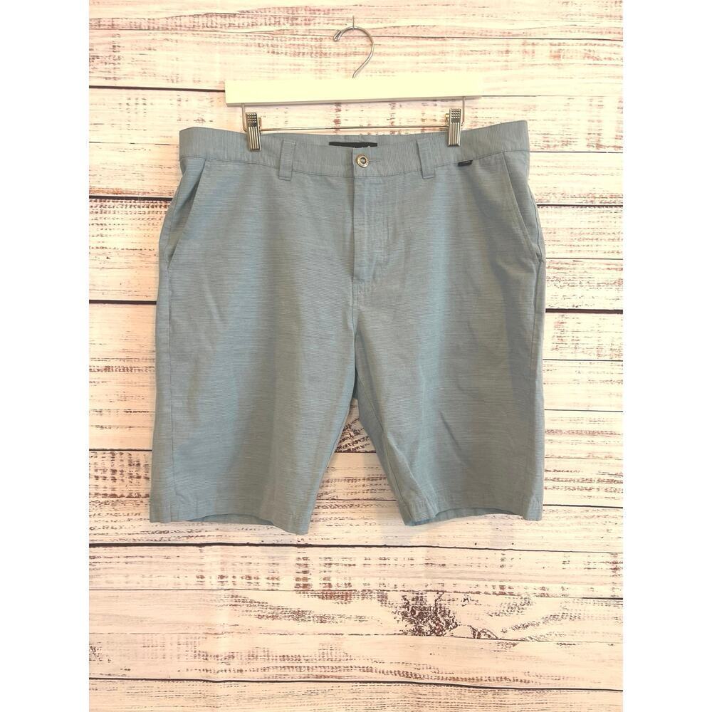 Travis Mathew men's performance "Switchbacks" Golf Shorts Blue Size 38